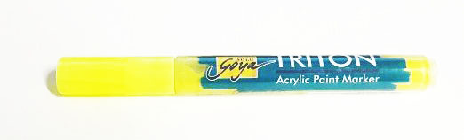 Triton Acrylic Paint Marker 1-4 mm - Fluoresc. Yellow